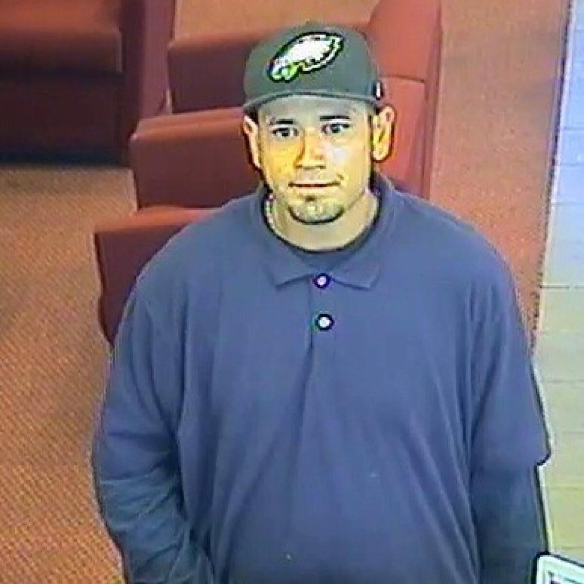 Suspect in the "Hypnotist Bandit" bank robberies.