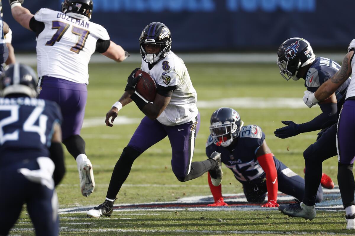 Lamar Jackson and Baker Mayfield meet again on Monday Night Football 