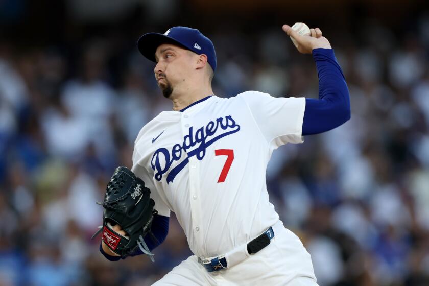Los Angeles, CA September 30, 2025 - Los Angeles Dodgers pitcher Blake Snell.