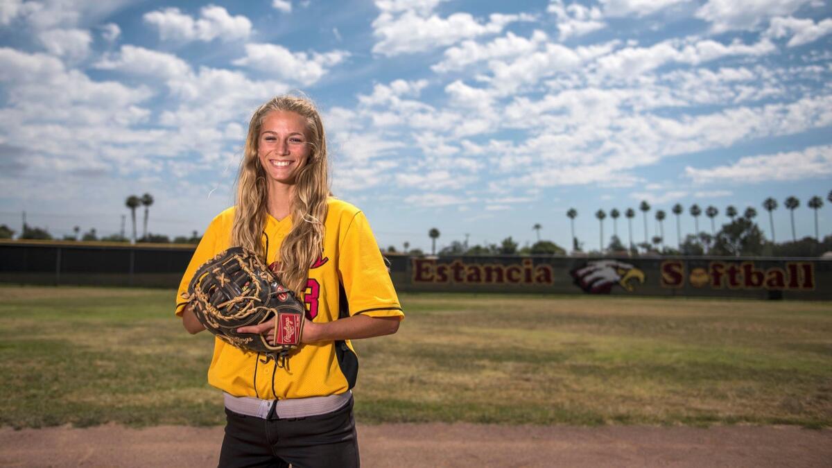 Estancia High junior Emily Kubisty is the Daily Pilot girls' athlete of the week.