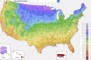 This image from the U.S. Department of Agriculture shows the agency's new plant hardiness zone map updated on Wednesday, Nov. 15, 2023. The map was updated for the first time in a decade, and it shows the impact that climate change will have on gardens and yards across the country. (USDA via AP)