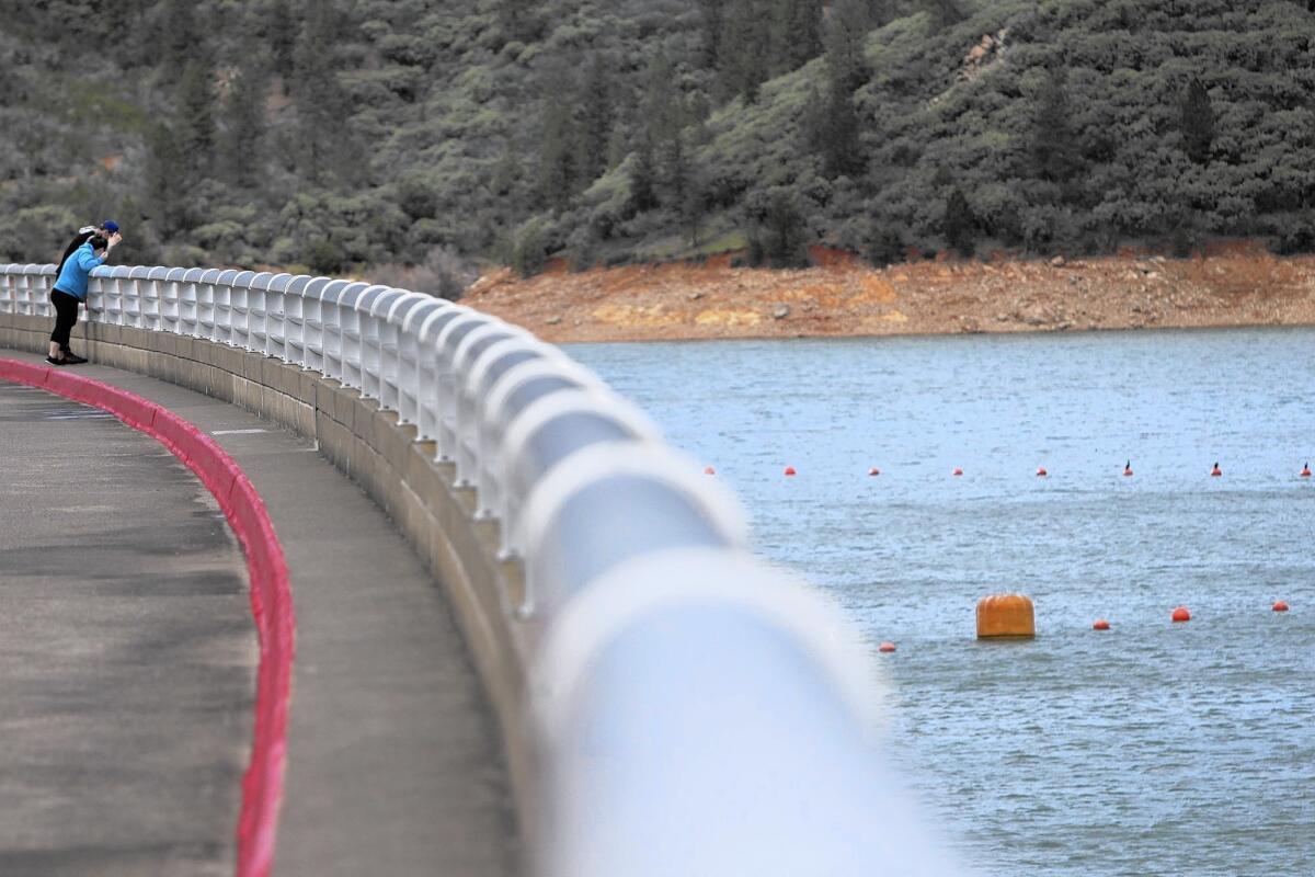Officials with the Bureau of Reclamation recently dumped thousands of cubic feet of water from the Shasta Reservoir, the state’s biggest, because it was in danger of overflowing from early snowmelt.