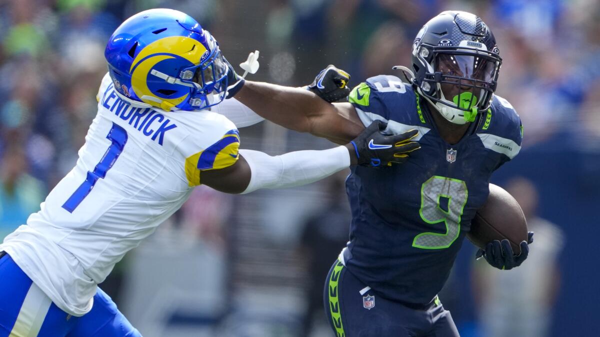 Game Recap: Big days from Kyren Williams, Cam Akers, Puka Nacua and Tutu  Atwell lead Los Angeles Rams to 30-13 season-opening road victory over  Seattle Seahawks