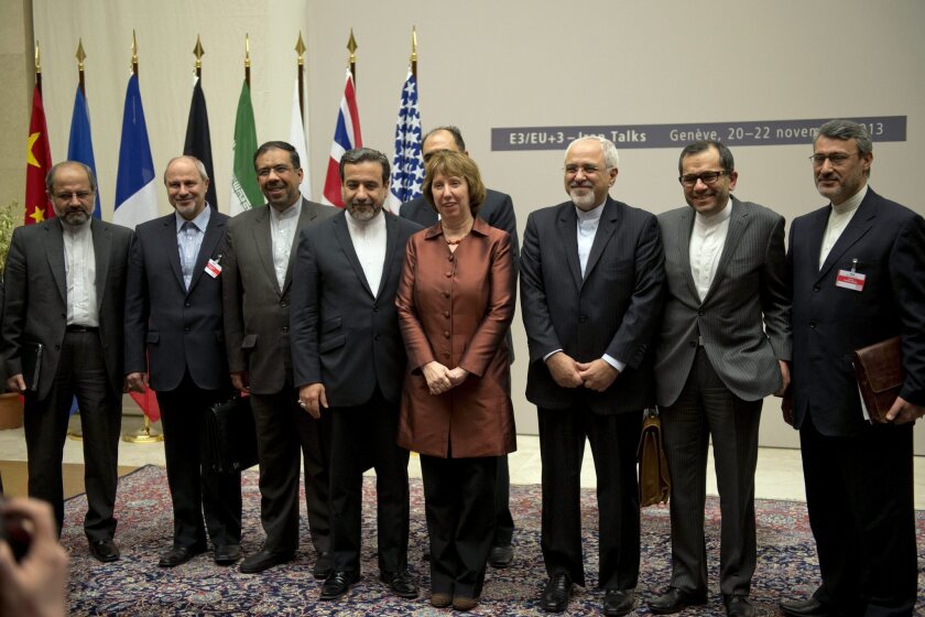 Iran and six world powers on agreed to a deal that limits Iran's nuclear program, achieving the first diplomatic breakthrough since Tehran's secret nuclear activities came to light 10 years ago.