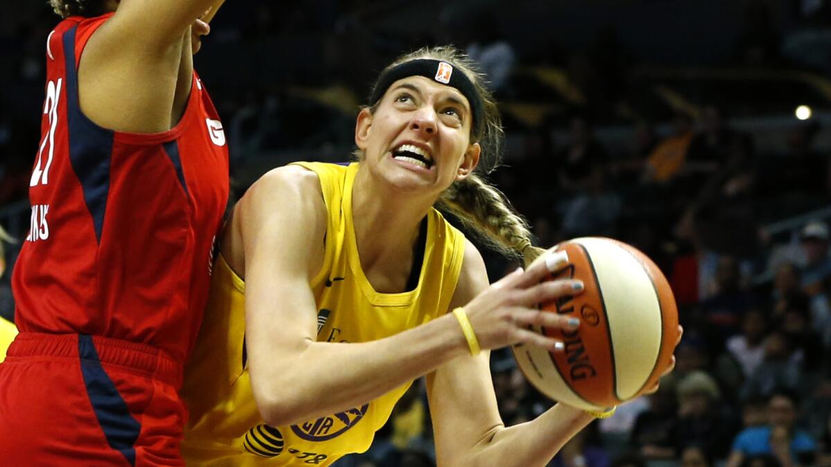 L.A. Sparks player Sydney Wiese tests positive for COVID-19, in 1st known  case in WNBA