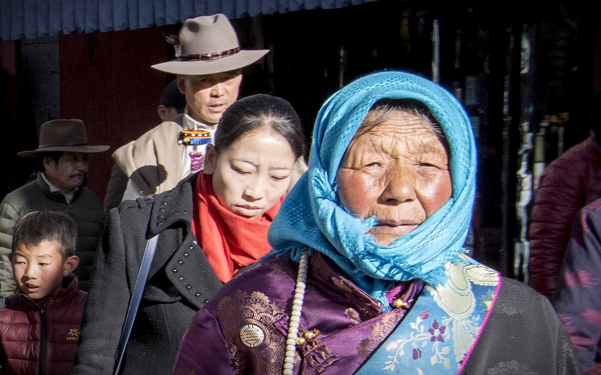 This photograph — one in a series of photos Michael Orenich captured during a trip to Tibet in 2017 — will be part an exhibit of his work at Gallery 21 titled "Face of Humanity."