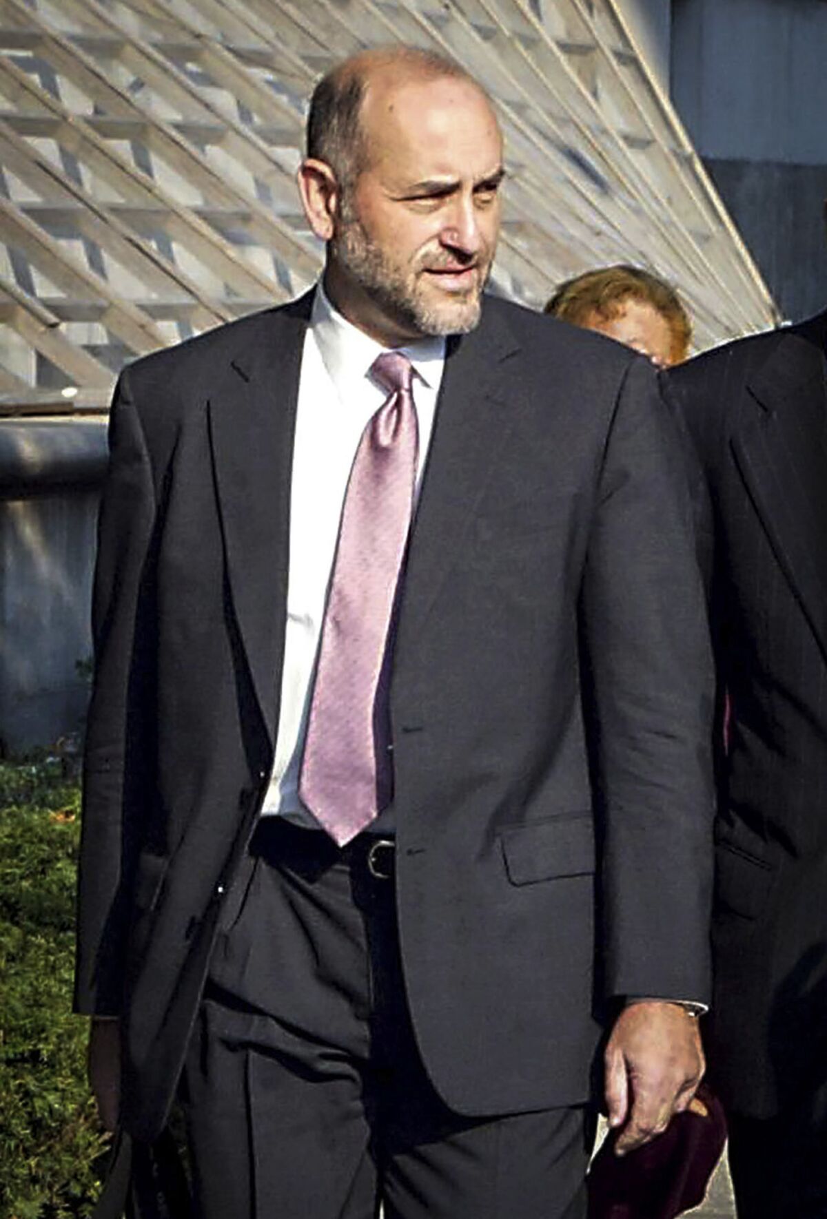 Mark Pomerantz is shown outside federal court