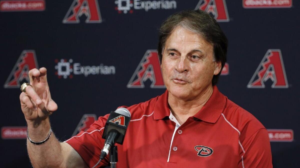 Tony La Russa getting comfortable with Angels