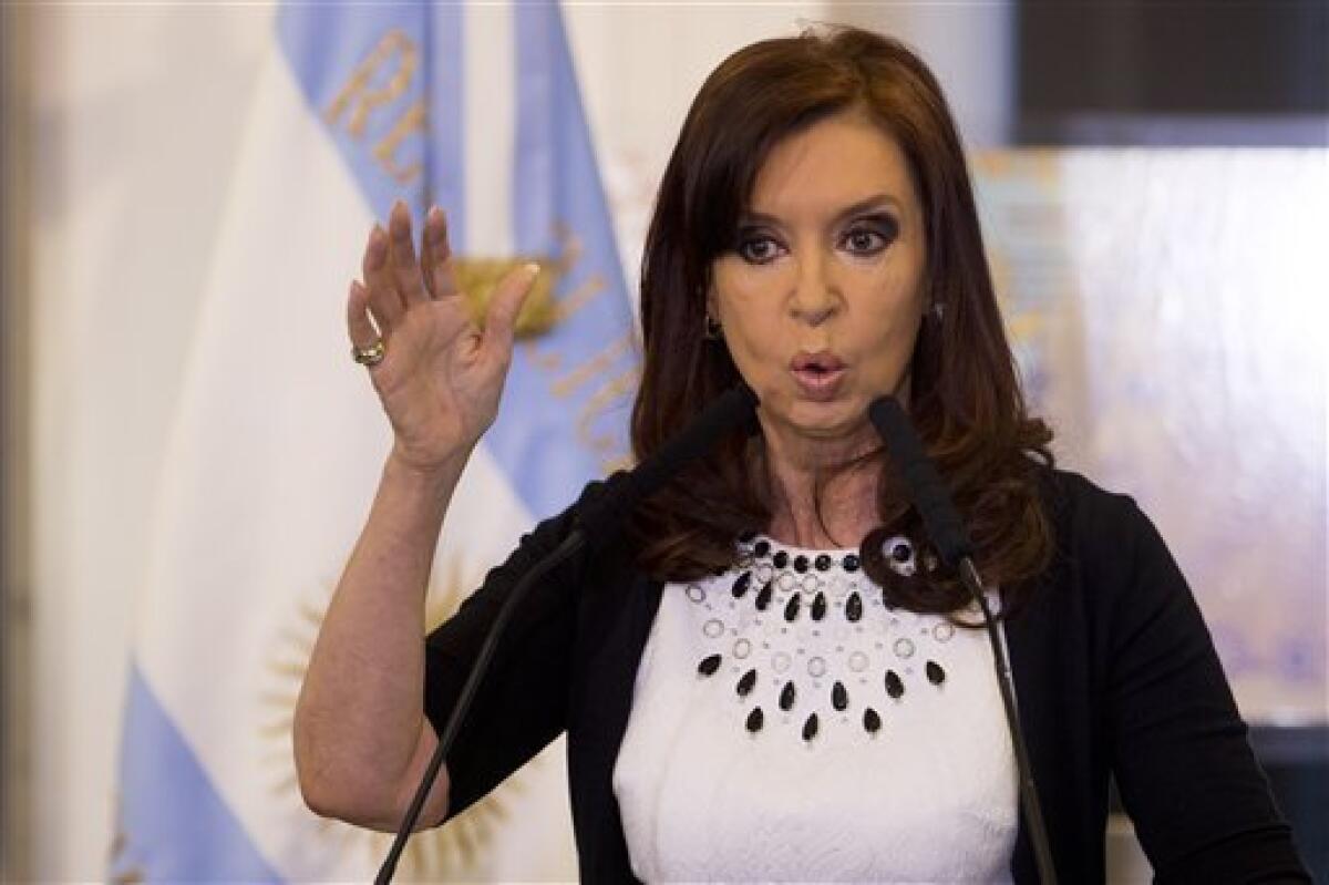 Cristina Fernandez.