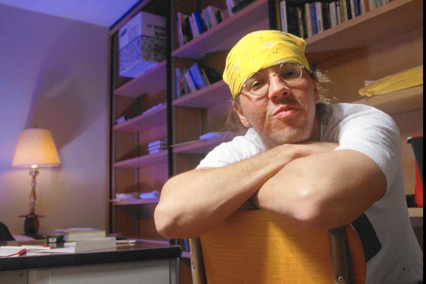 Author David Foster Wallace on March 18, 1996.