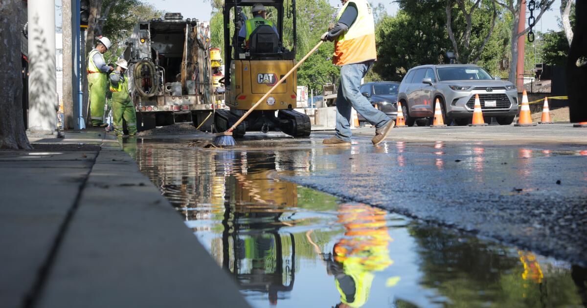 Sunset Boulevard rouvrira vendredi soir après les inondations