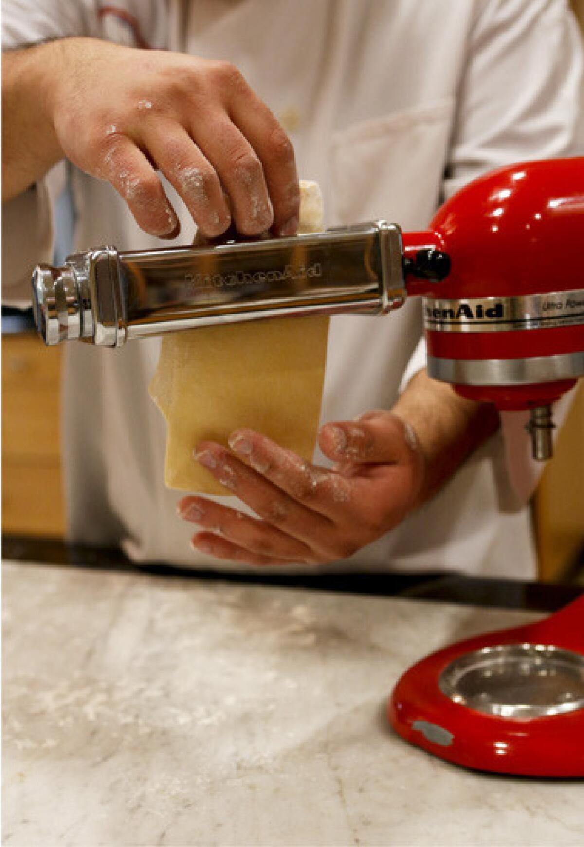 To make the cooking process less messy make the dough in a food processor.