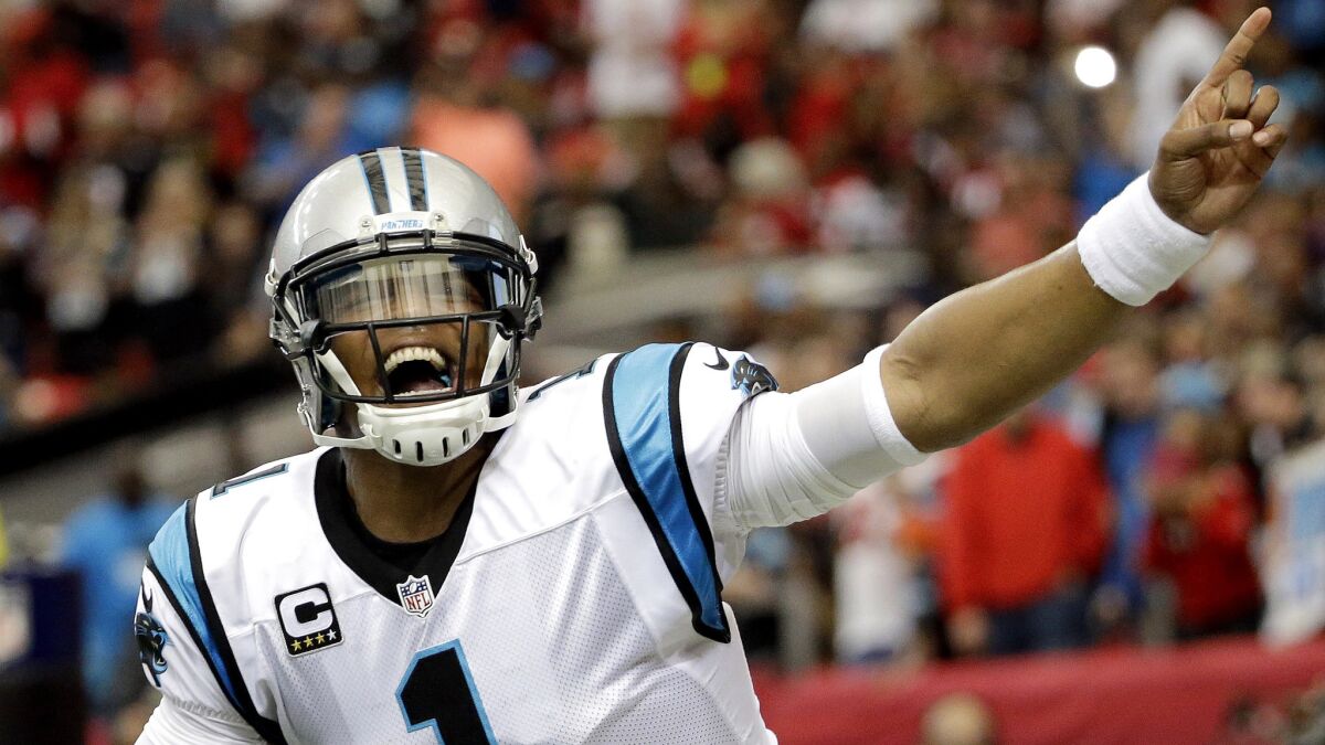 Carolina quarterback Cam Newton has been selected the NFL's most valuable player as well as the offensive player of the year.
