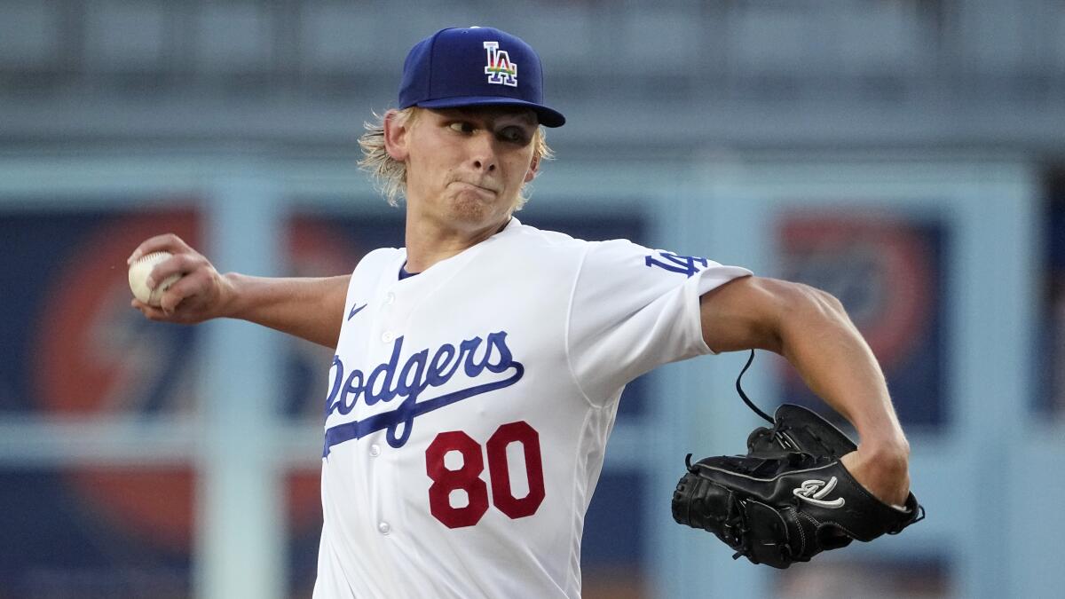 Behind Emmet Sheehan's rapid climb to LA Dodgers rotation