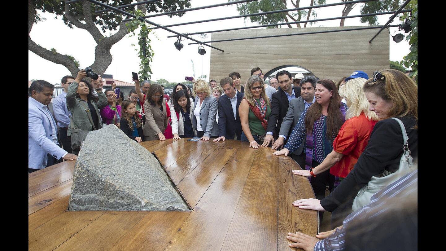 Table of Dignity memorial unveiled