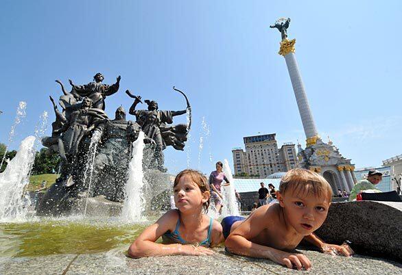 Day in photos: Kiev, Ukraine