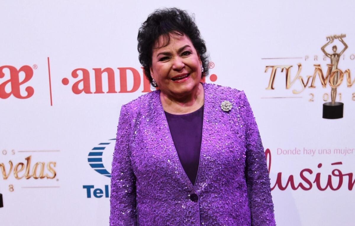 Una imagen de archivo de Carmen Salinas.