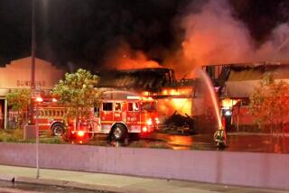 Pizzamania, a beloved pizza restaurant and a staple in Whittier for more than 50 years, burned down Tuesday morning. The iconic pizza joint and four other businesses were damaged after a fire was reported at 2:25 a.m. in the one-story strip mall in the 13500 block of Telegraph Road.