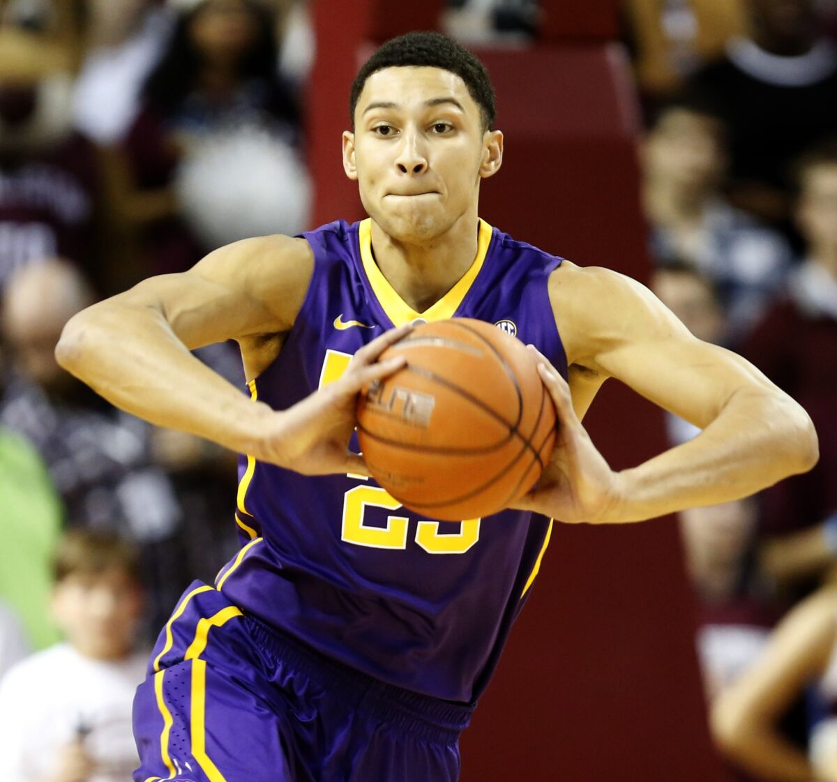 Louisiana State forward Ben Simmons is surely on the Lakers' radar. He could be the No. 1 pick in the 2016 draft.