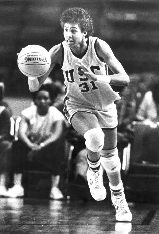 THE PRODUCER Cheryl Miller scored 105 points in a 1982 Riverside Poly game and went on to become a USC All-American
