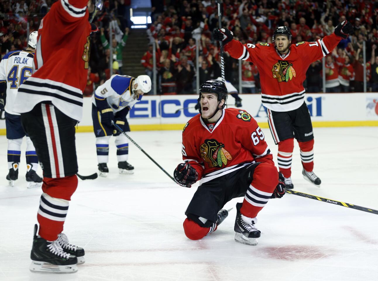 Andrew Shaw: Game 6 vs. Blues