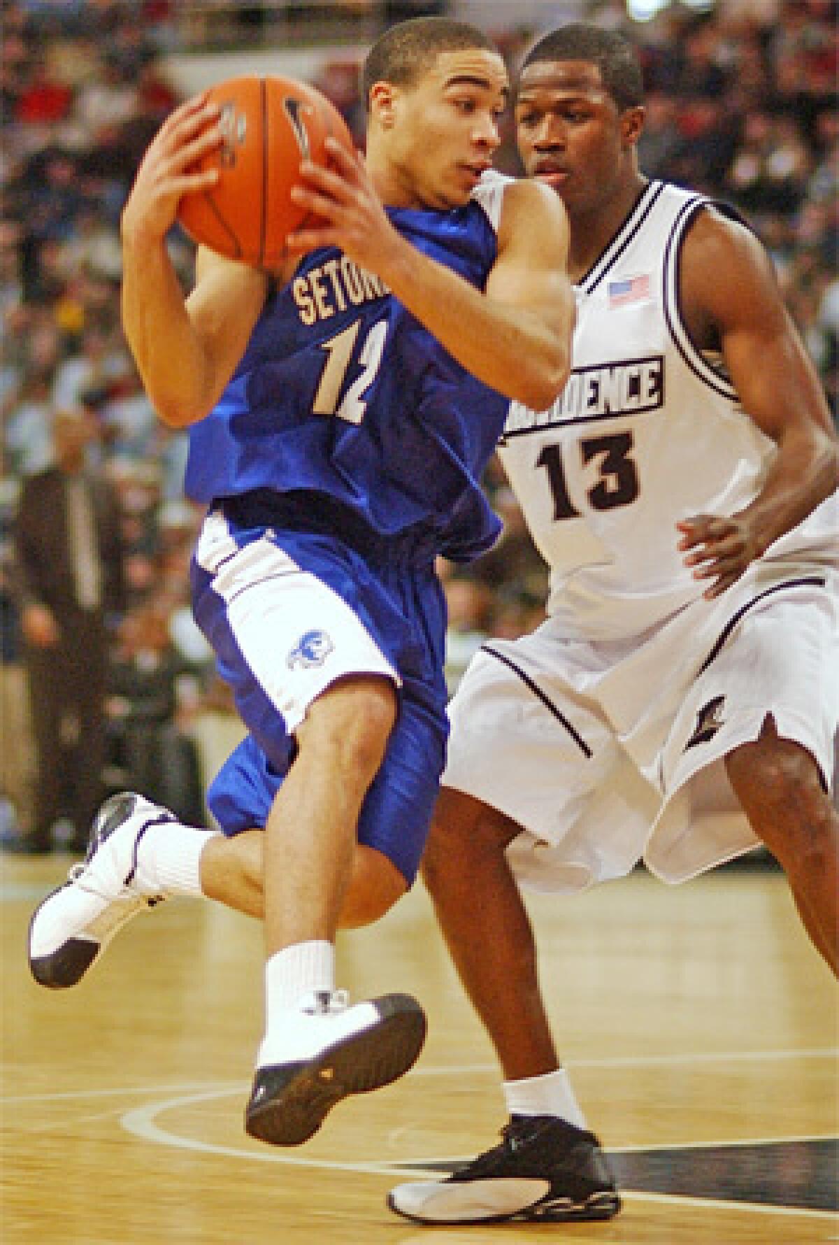 Andre Barrett, who attended Seton Hall, last played in the NBA in 2006-07, a six-game stint with the Chicago Bulls. Barrett spent this season in the development league between the Austin Toros and Bakersfield Jam.