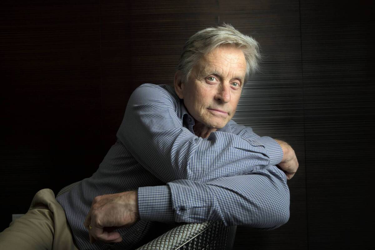 Michael Douglas finds harmony in his life with the success of "Behind the Candelabra" and the remission of his cancer.