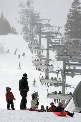 In a year of bountiful snow, Mammoth Mountain offers winter recreation through July.