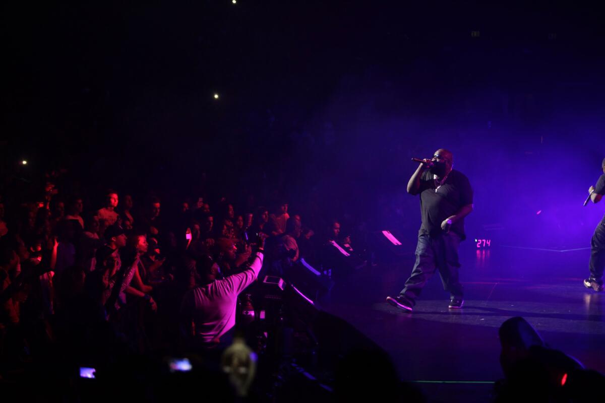 Among the events held over the years at the Gibson Amphitheatre was Power 106-FM's Cali Christmas concert in December.