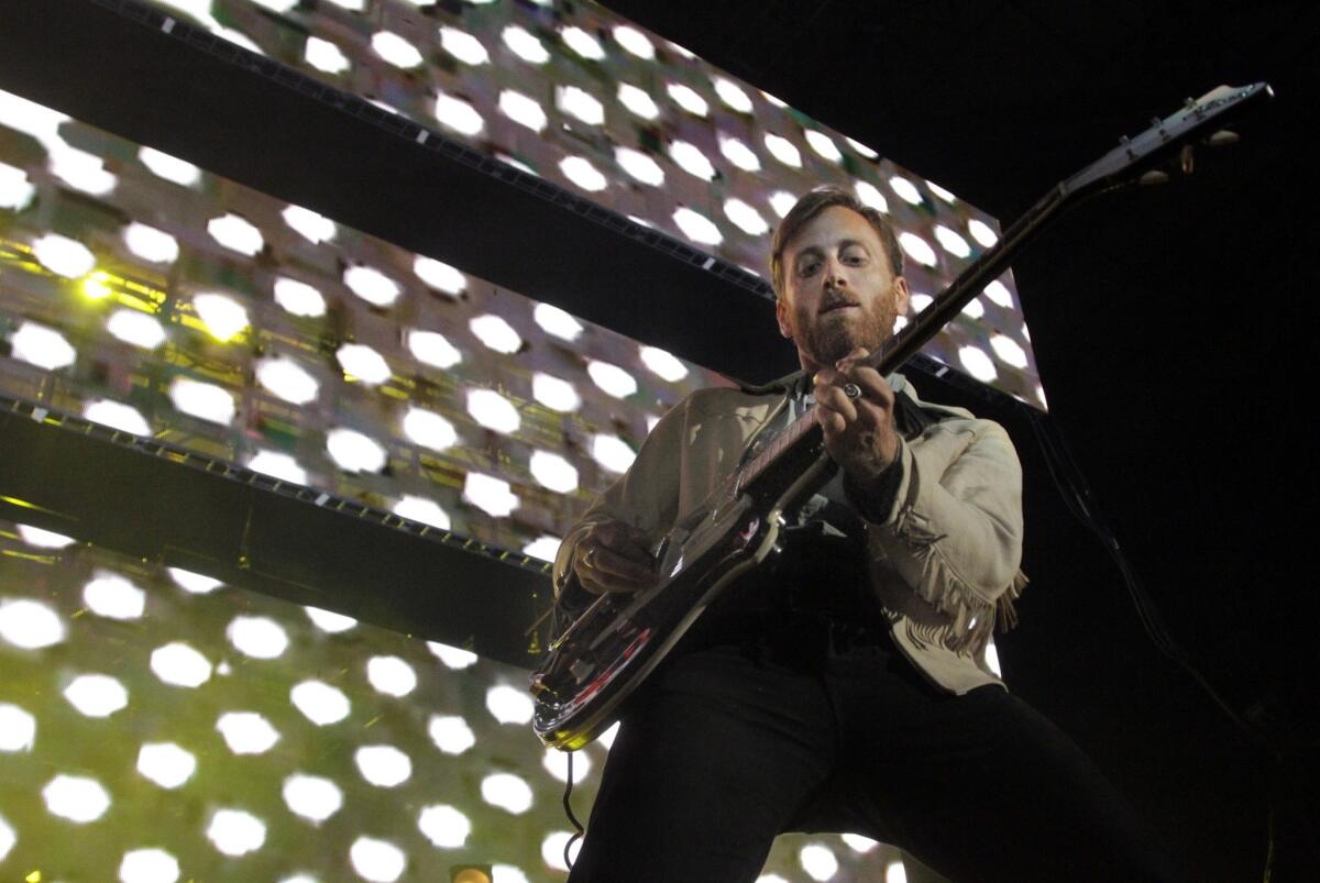 Dan Auerbach of the Black Keys performs at KROQ's annual Weenie Roast.