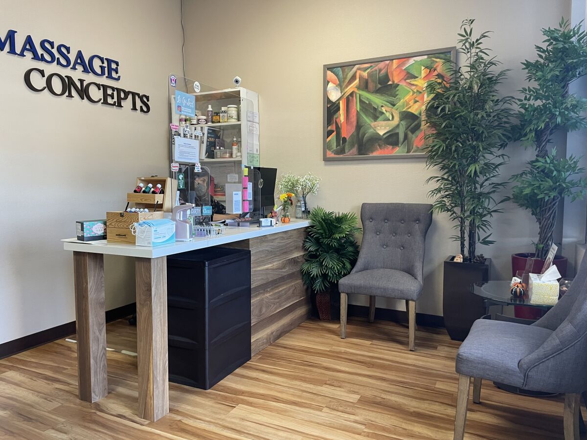 Massage Concepts attributes its six years of success to its staff.