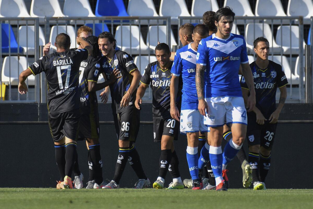 Parma's team players