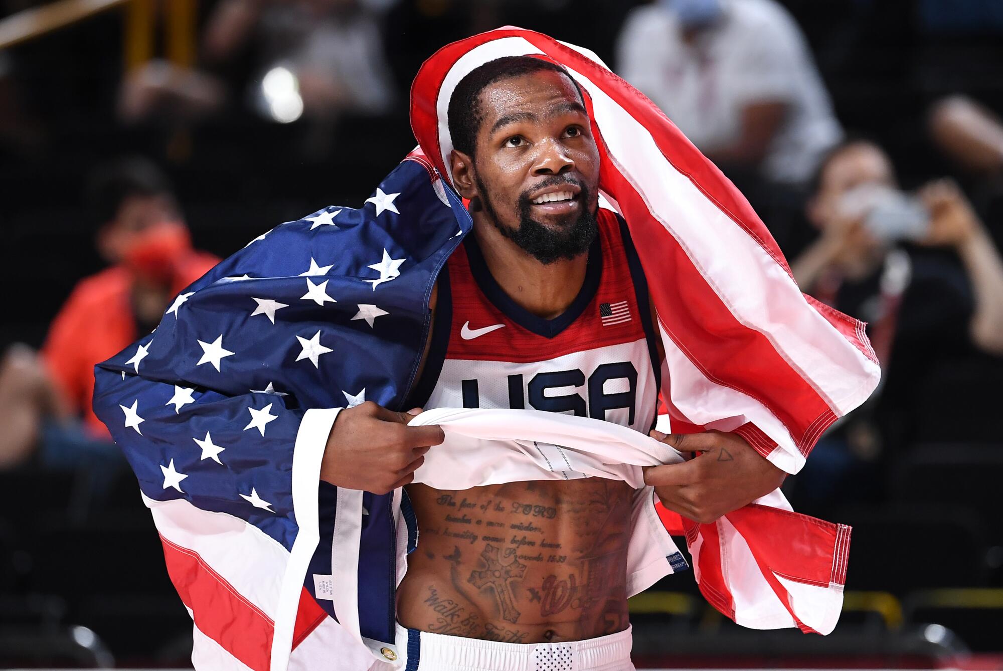 USA's Kevin Durant 