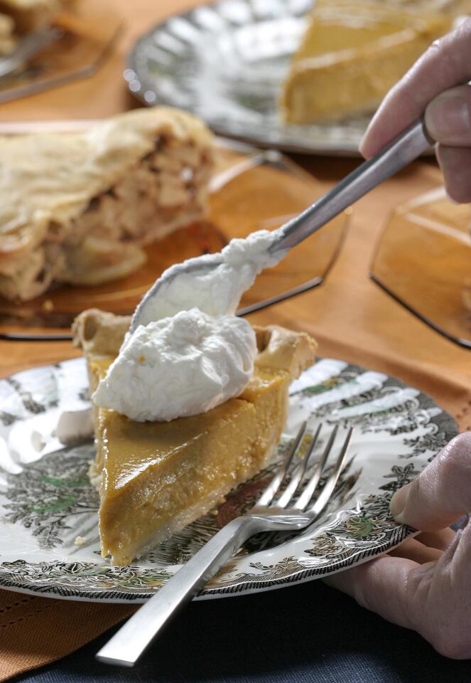 Classic pumpkin pie