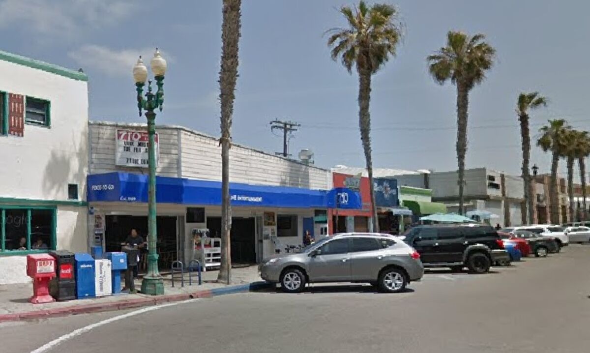 The 710 Beach Club bar in Pacific Beach