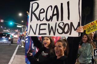 Far-right groups tied to Newsom recall