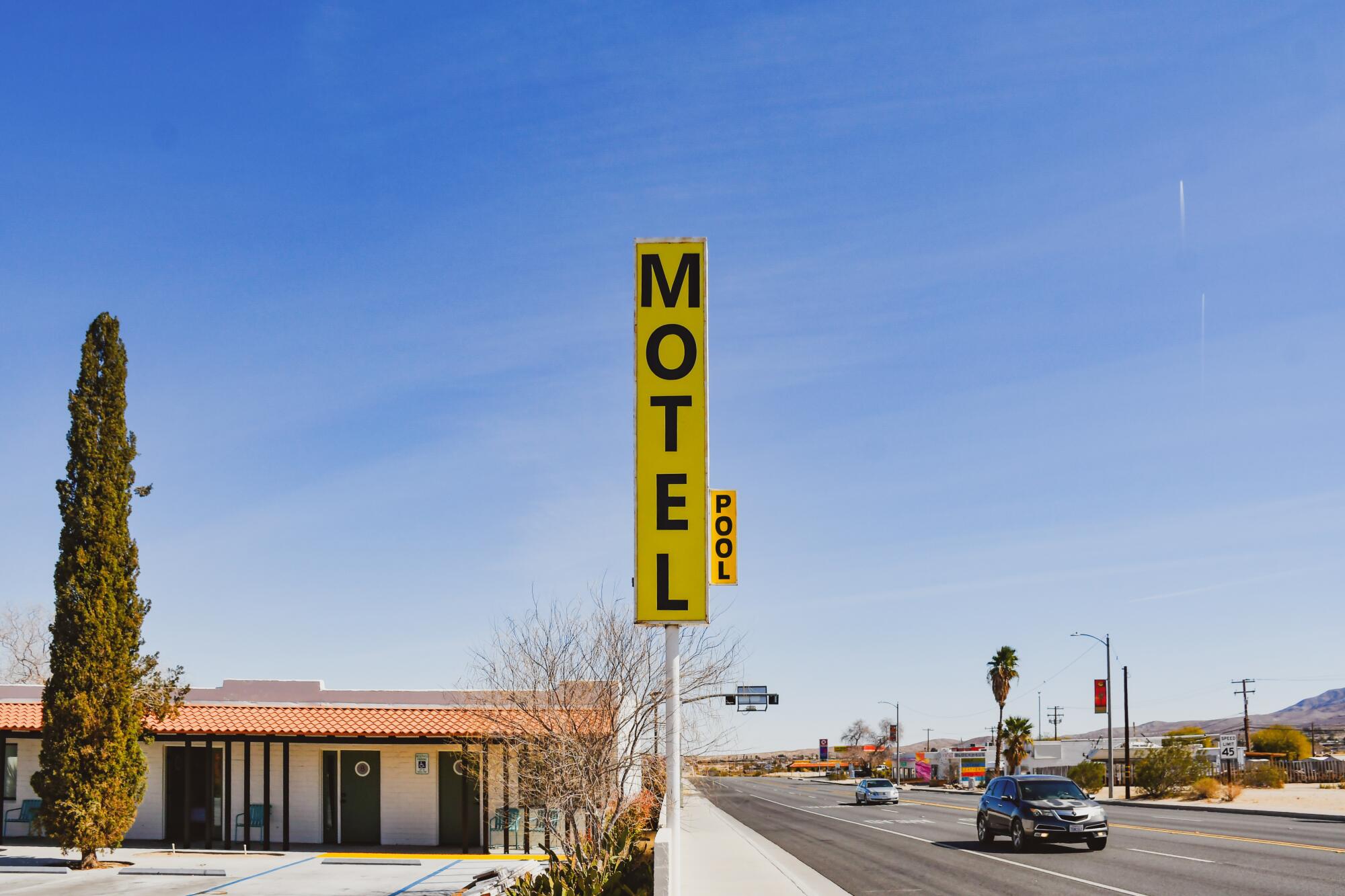 Photos: Motel California, the delight is in the details 53 Ramsey 29 motel in Twentynine Palms. Owner Ashton Ramsey took over a motor lodge that dates to the 1940s.
