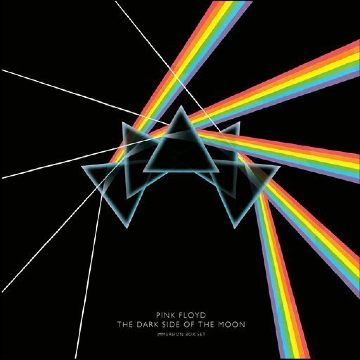 In this box set cover image released by Capitol Records, Pink Floyd's, "The Dark Side of the Moon Immersion," is shown. (AP Photo/Capitol Records)