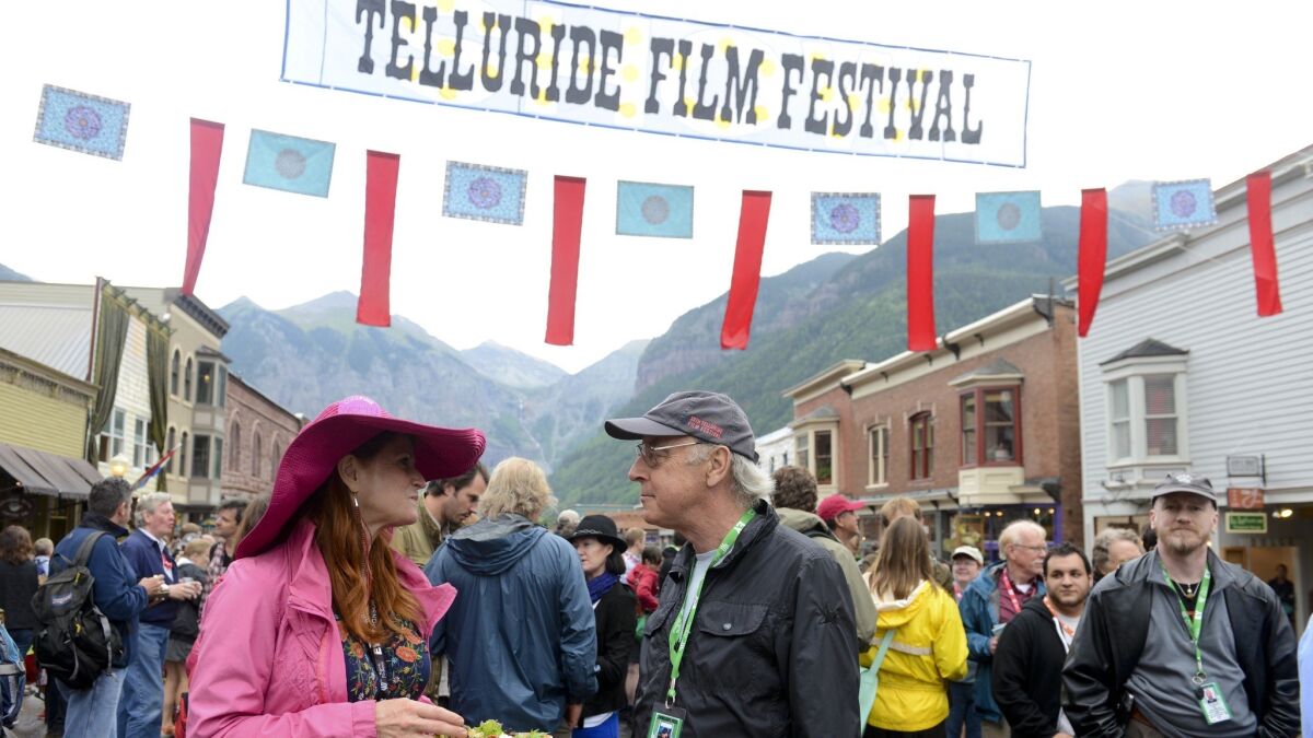 Telluride Film Festival set to kick off Oscar season in its own uniquely  casual way - Los Angeles Times