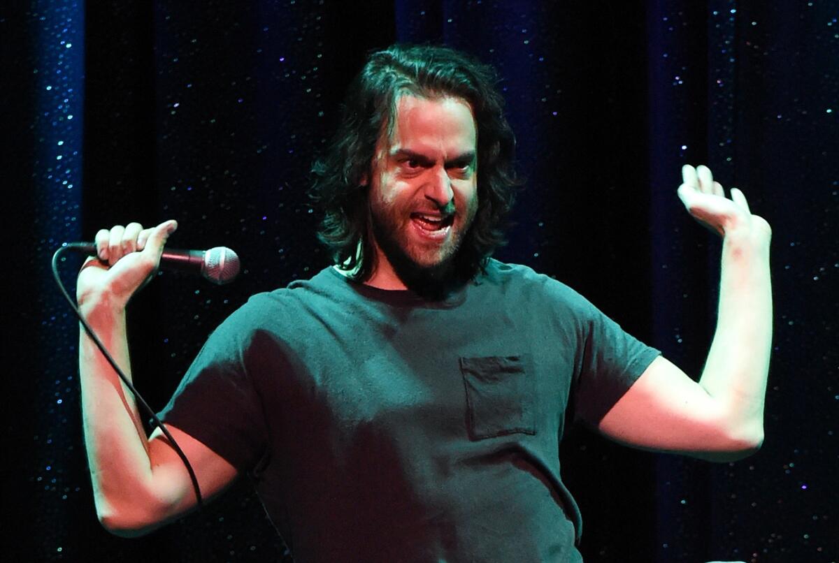 Chris D'Elia performs stand-up comedy at The Mirage Hotel & Casino on August 26, 2016 in Las Vegas, Nevada.