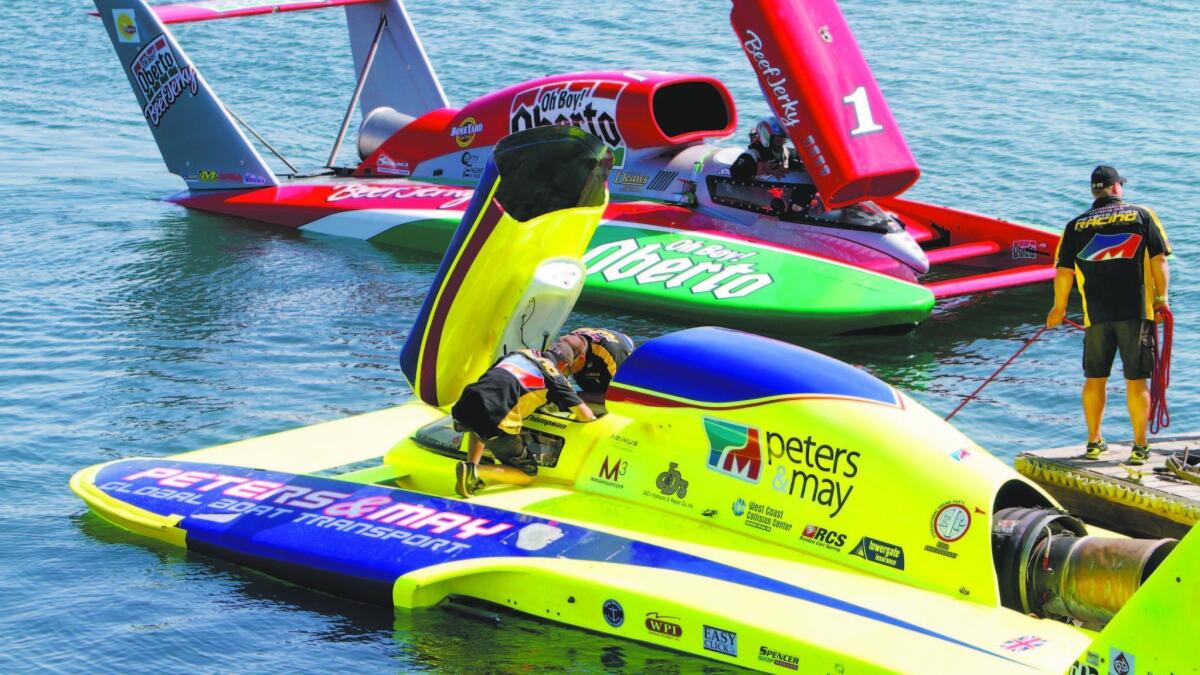 The H1 Unlimited high-speed boat races return during San Diego Bayfair this weekend in Mission Bay.