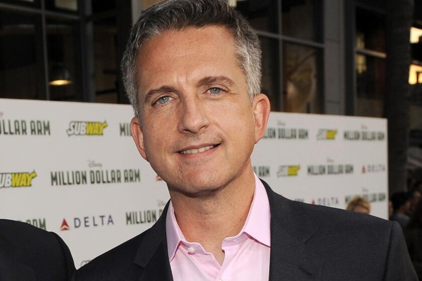 Bill Simmons arrives at the world premiere of "Million Dollar Arm" at El Capitan Theatre last year.