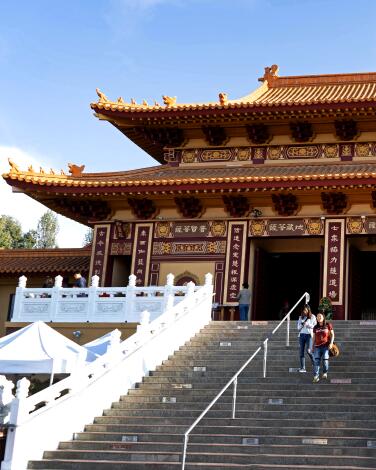 The Fo Guang Shan Hsi Lai Temple in Hacienda Heights