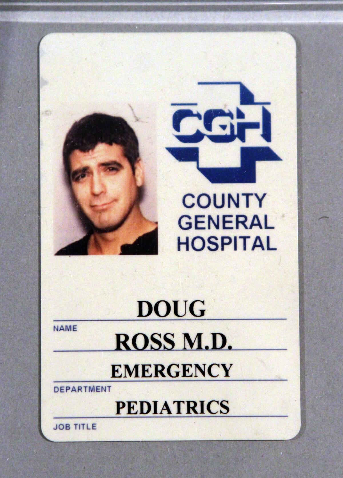 Dr. Doug Ross, played by George Clooney in the TV show "ER," is likely a high earner based on his short first name, according to a recent study.