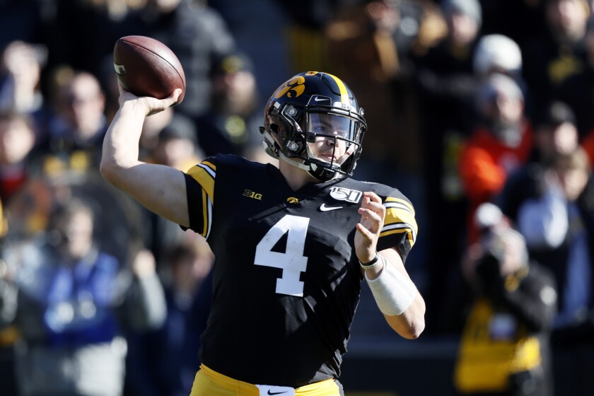 Big Armed Iowa Qb Nate Stanley Has Thrilled Frustrated