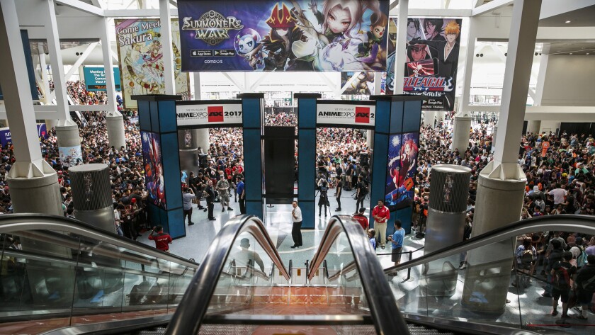 Anime Expo Is More Than Just Cosplay 12 But There S A Lot Of Cosplay Los Angeles Times