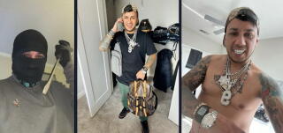 Photo shows three Chilean men posing with items they allegedly stole from Bengals quarterback Joe Burrow's home.