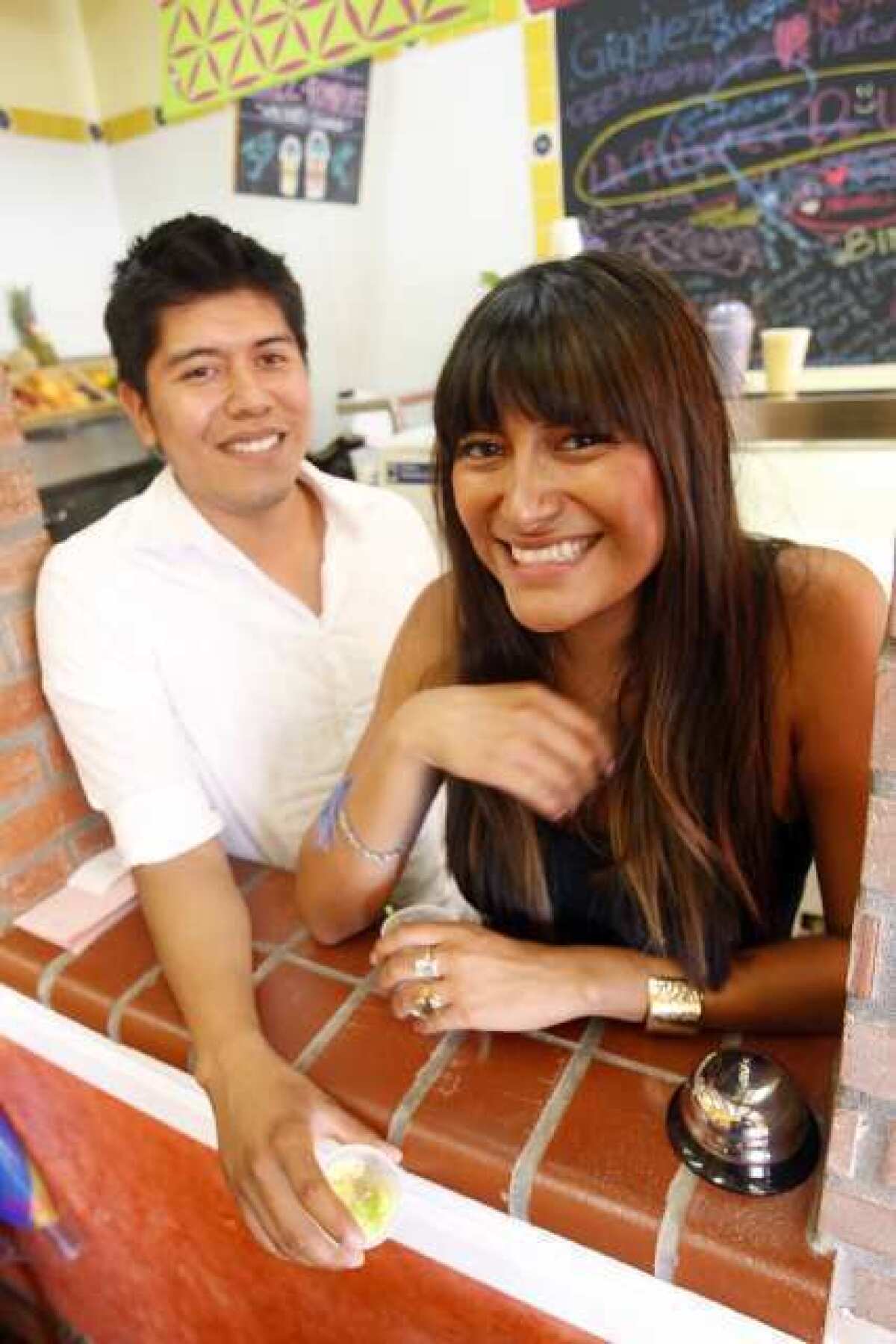 Guelaguetza's Bricia Lopez and her brother Fernando.