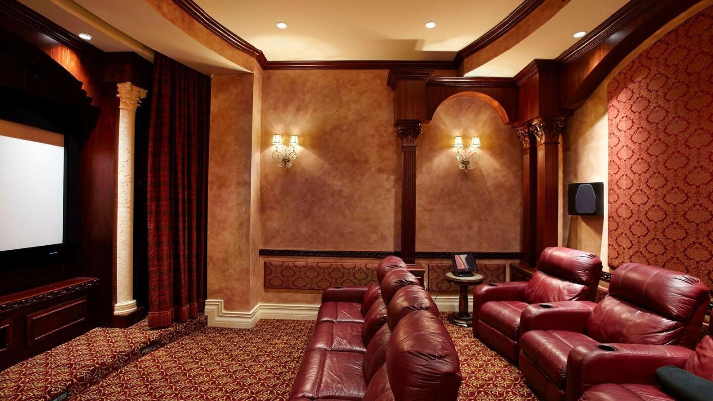 Personal screening rooms offer luxury, entertainment and escapism at your convenience. Popcorn sold separately.