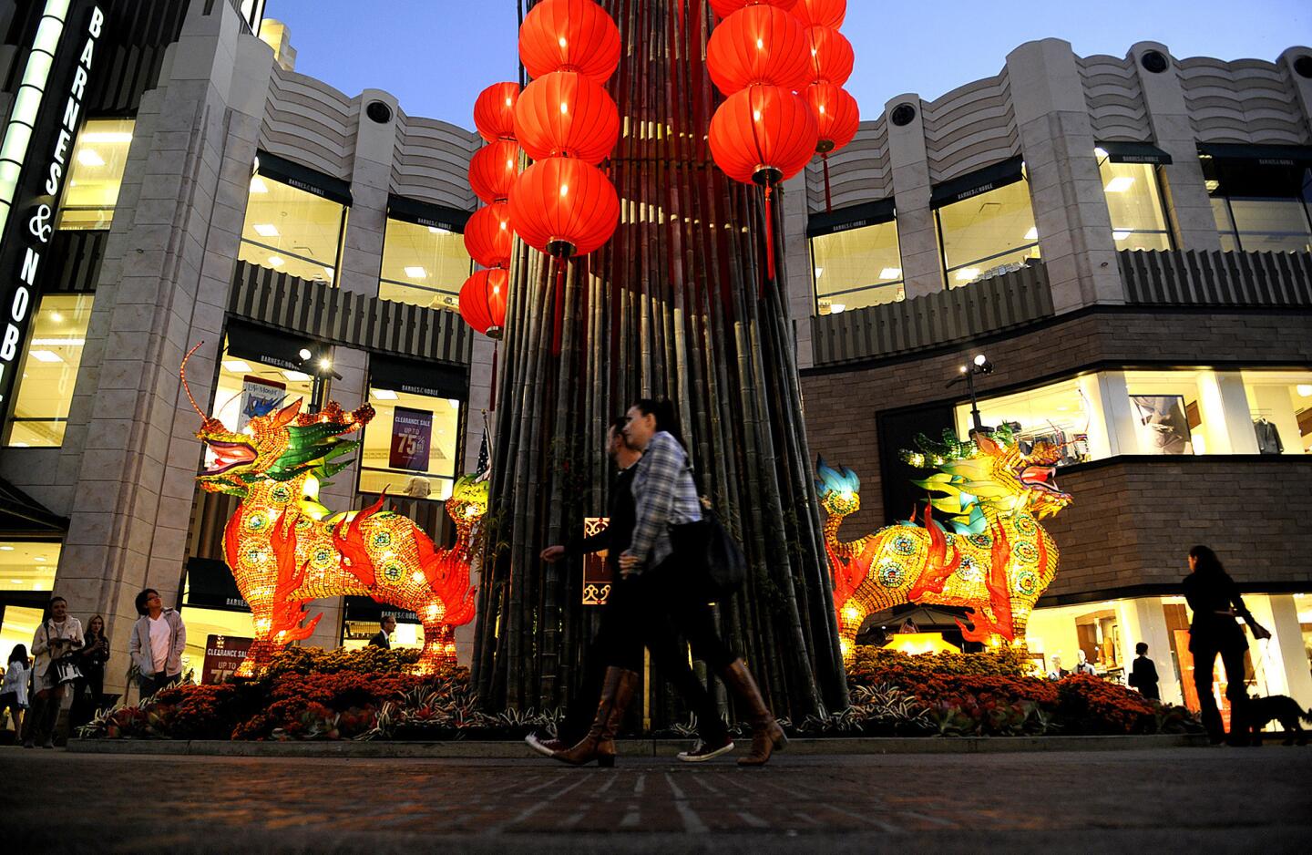 Malls Chinese New Year Los Angeles Times